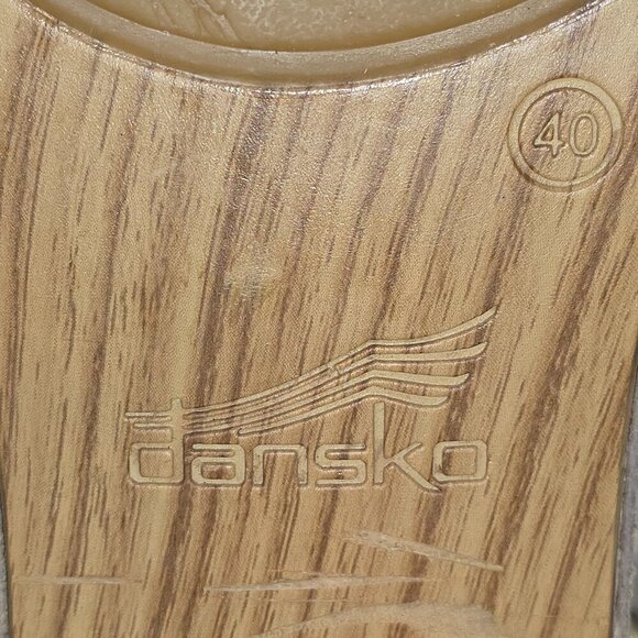 DANSKO MACI SANDALS PLATFORM SOLE WOMENS EURO SIZE 40 US SIZE 9.5 TAUPE COLOR - Picture 5 of 12
